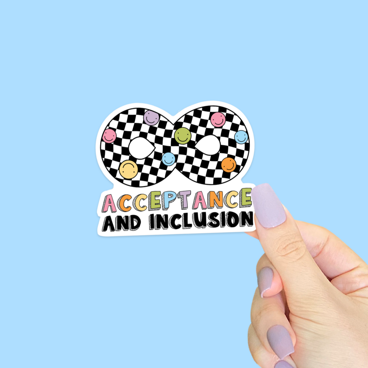 Acceptance and Inclusion Sticker