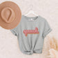Speech Script T-Shirt | Pink Script
