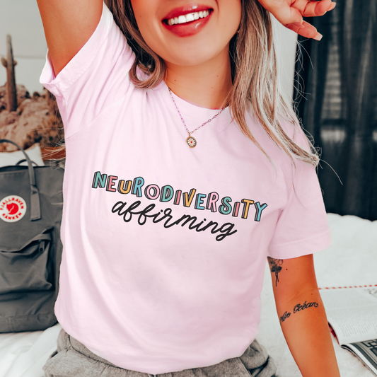 Neurodiversity Affirming Jersey T-Shirt