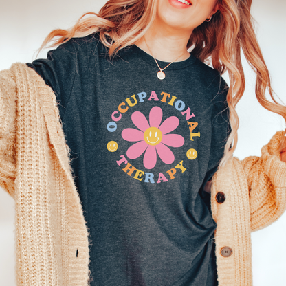 Occupational Therapy Daisy Multicolored Jersey T-Shirt