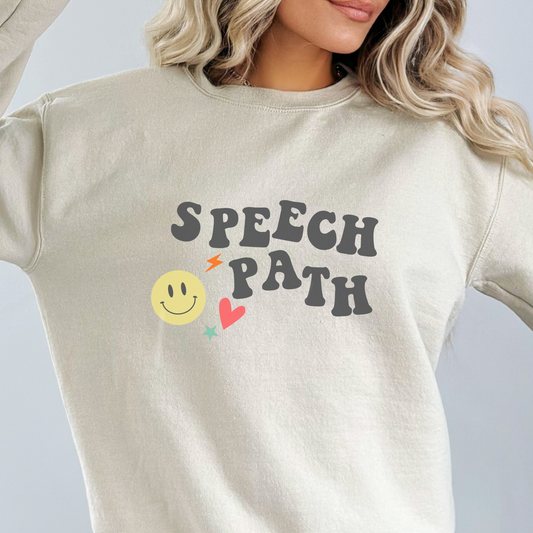 Speech Path Crewneck Sweatshirt