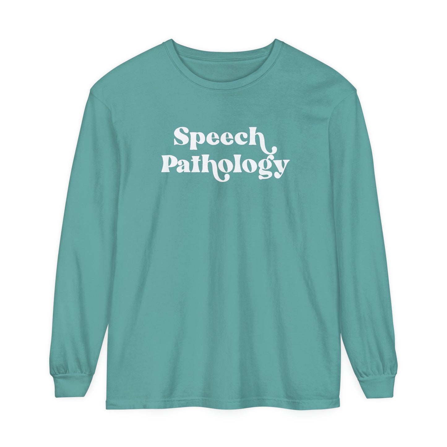 Speech Pathology Comfort Colors Long Sleeve T-Shirt