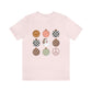 Retro Holiday Ornaments Jersey T-Shirt