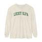 Lucky SLPA Distressed Long Sleeve Comfort Colors T-Shirt