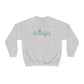 Teacher Retro Flower Crewneck Sweatshirt