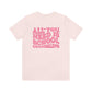 All You Need Is School Counseling Jersey T-Shirt | Front and Back Print
