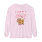 I Love OT a Latte Long Sleeve Comfort Colors T-Shirt