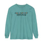 Neurodiversity Affirming Long Sleeve Comfort Colors T-Shirt