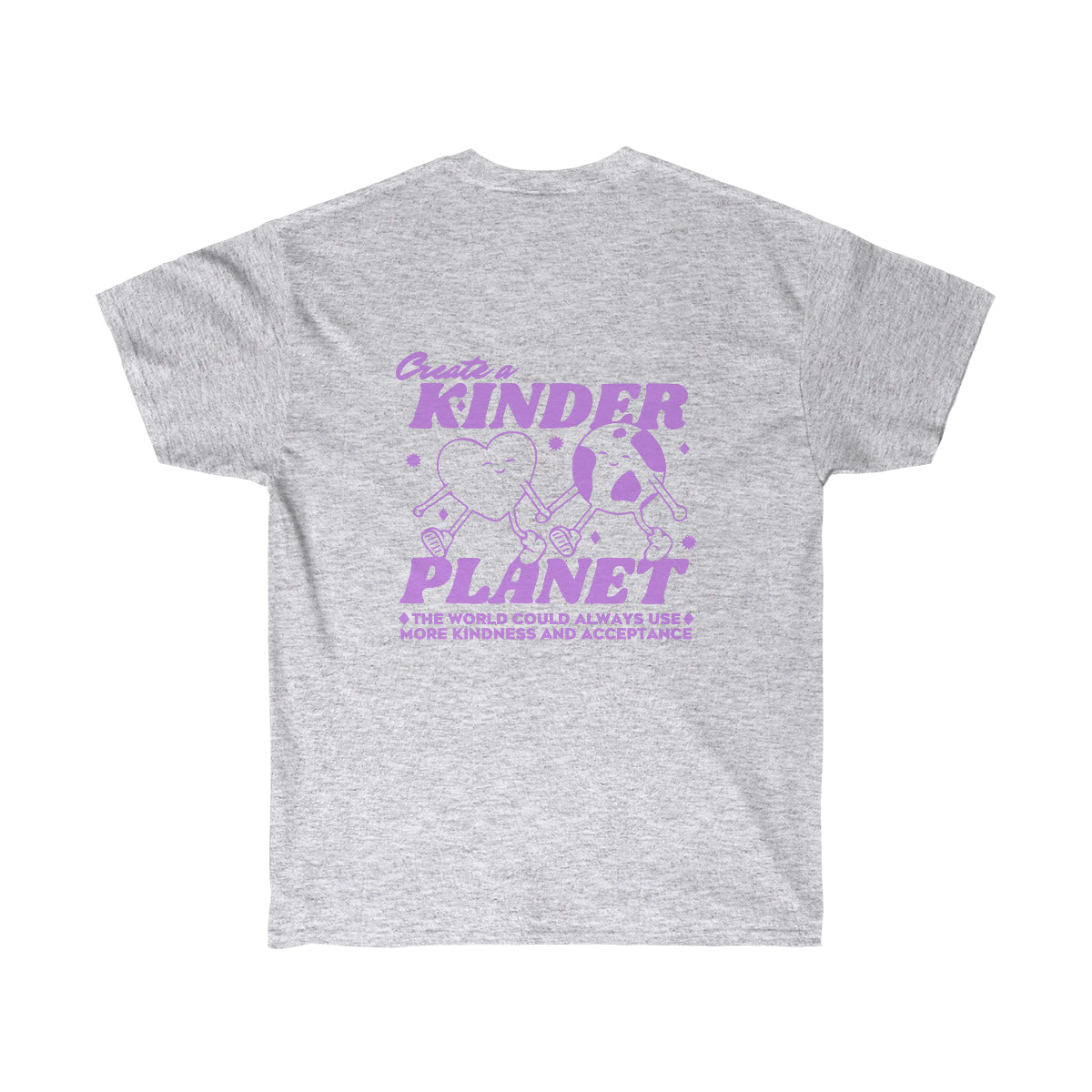 Kindness and Acceptance Ultra Cotton T-Shirt | Front and Back Print