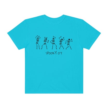 Spooky OT Skeletons Comfort Colors T-Shirt