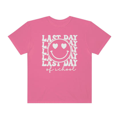 Last Day of School Love Comfort Colors T-Shirt