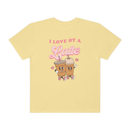 I Love OT a Latte Comfort Colors T-Shirt