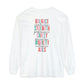 Merry Physical Therapist Long Sleeve Comfort Colors T-Shirt