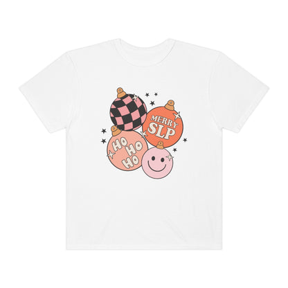 Merry SLP Ornaments Comfort Colors T-Shirt
