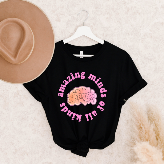 Amazing Minds of All Kinds Jersey T-Shirt