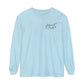 Speech Path Butterflies Long Sleeve Comfort Colors T-shirt