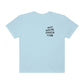 Antisocial Speech Club Comfort Colors T-Shirt | Front and Back Print