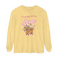I Love OT a Latte Long Sleeve Comfort Colors T-Shirt