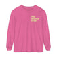 The Speech Club Long Sleeve Comfort Colors T-Shirt