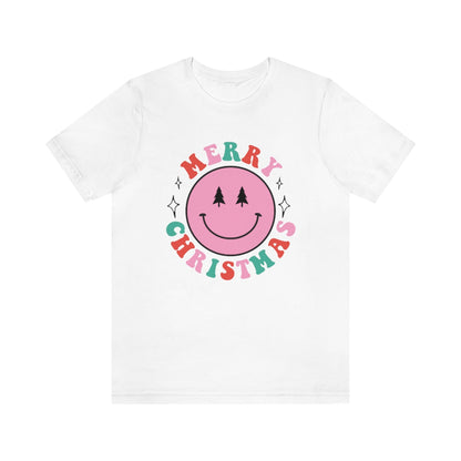 Merry Christmas Smile Jersey T-Shirt