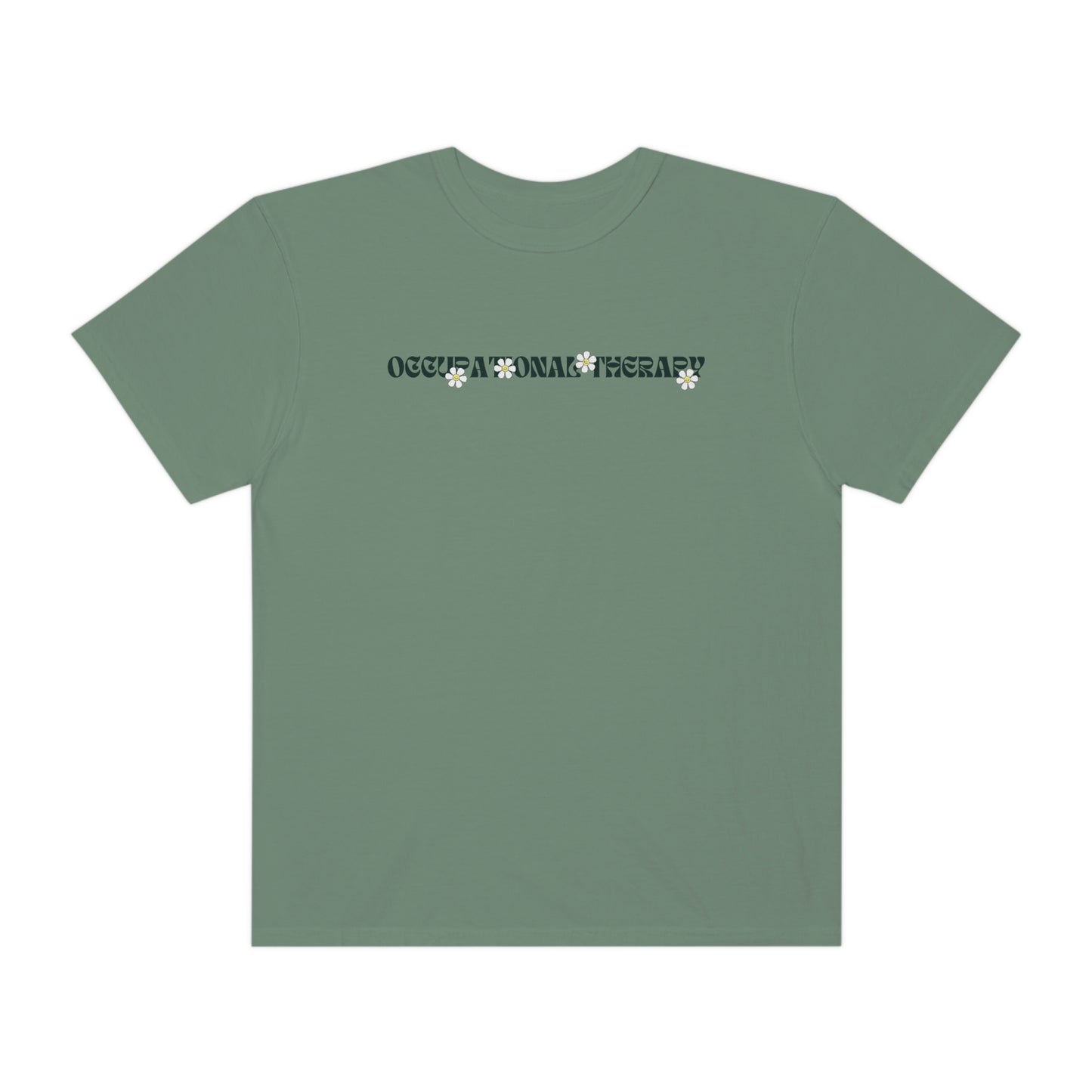 OT Retro Daisy Comfort Colors T-Shirt | Front and Back Print