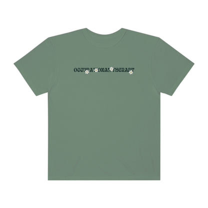 OT Retro Daisy Comfort Colors T-Shirt | Front and Back Print