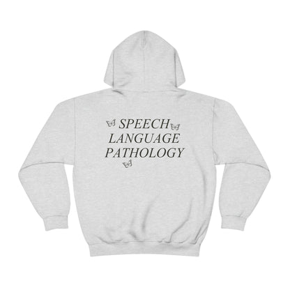 Speech Path Butterflies Hoodie | Front and Back Print