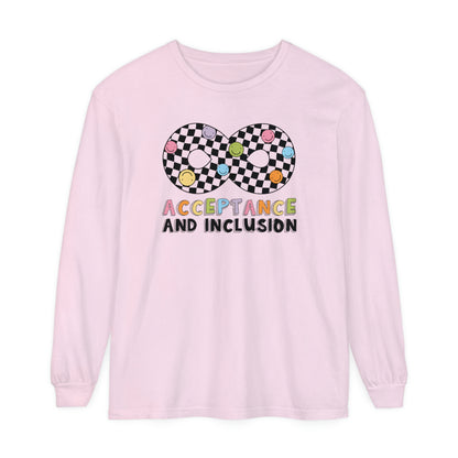 Acceptance and Inclusion Long Sleeve Comfort Colors T-Shirt