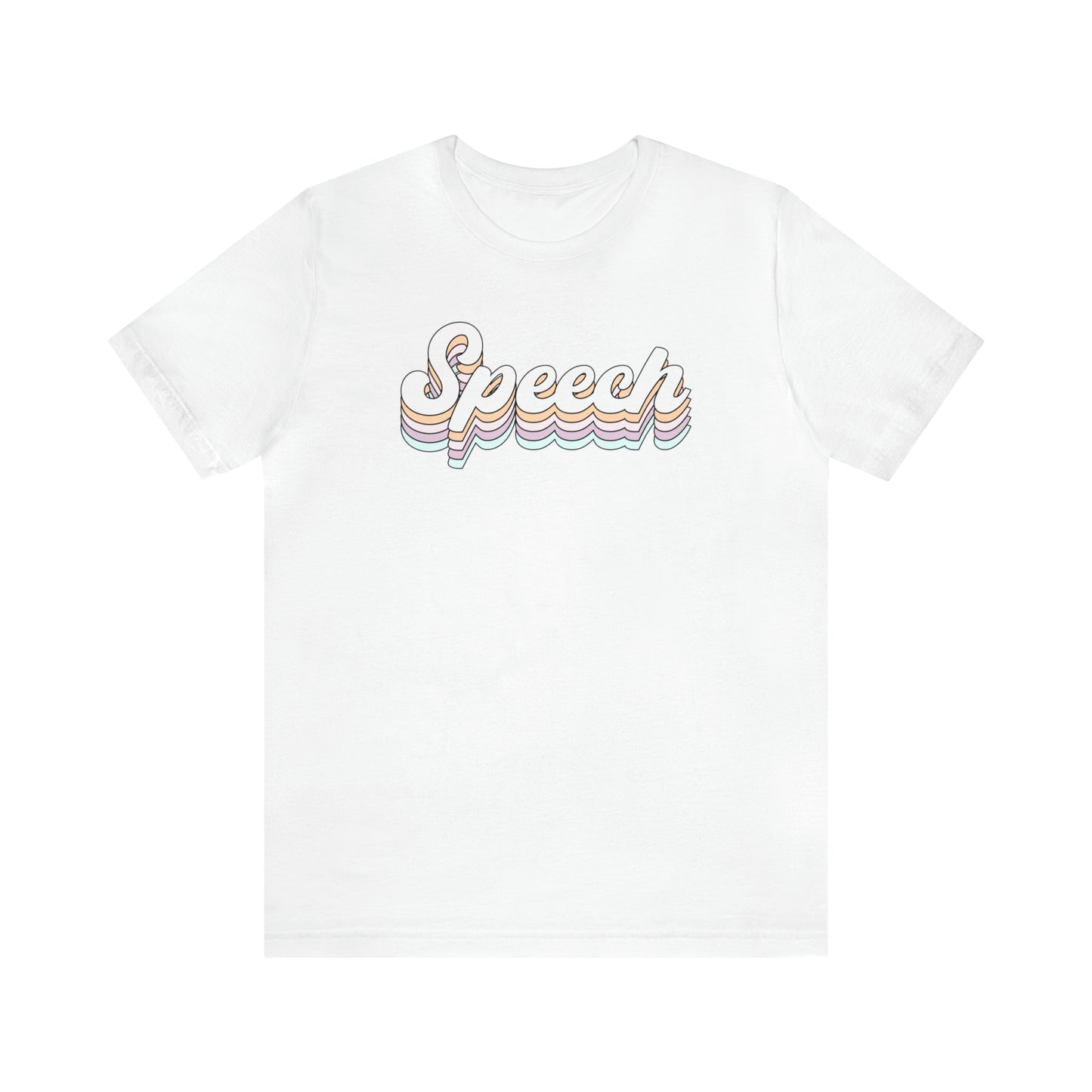 Retro Speech Jersey T-Shirt