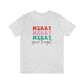 Merry Speech Therapist Jersey T-Shirt | Front and Back Print