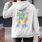 Occupational Therapy Bright Floral Hoodie | Front and Back Print