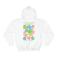 Occupational Therapy Bright Floral Hoodie | Front and Back Print
