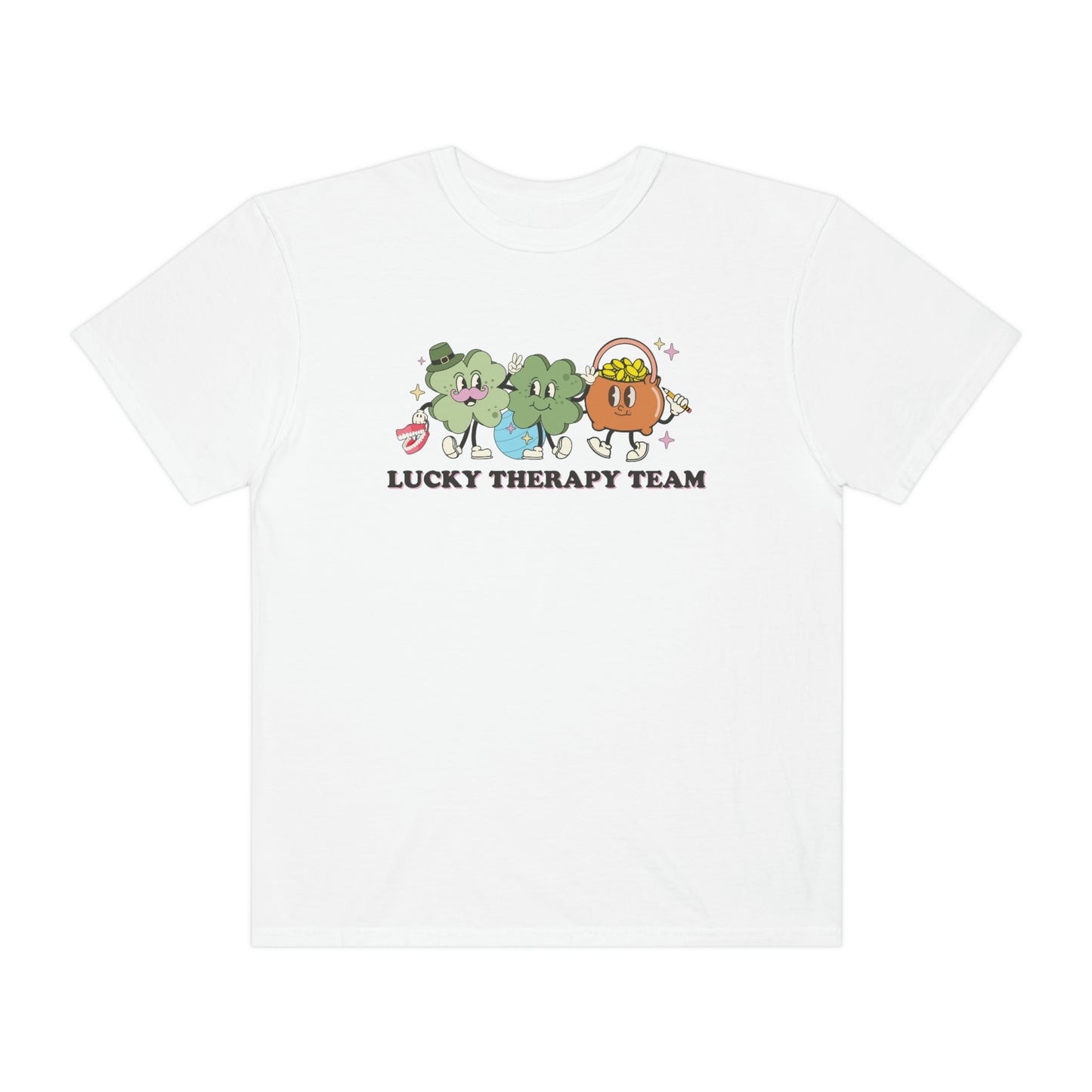 Lucky Therapy Team Comfort Colors T-Shirt