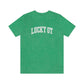 Lucky OT Distressed Jersey T-Shirt