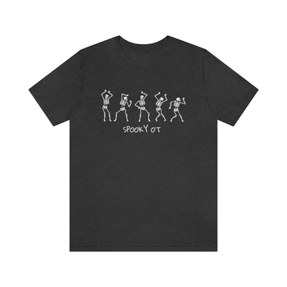 Spooky OT Skeleton Jersey T-Shirt