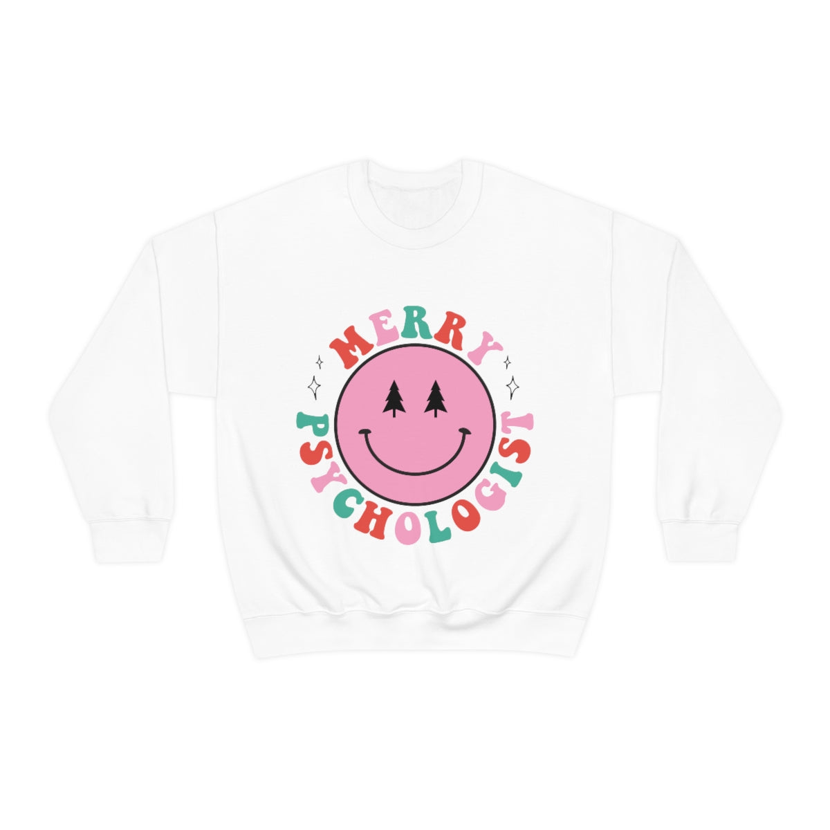 Merry Psychologist Smile Crewneck Sweatshirt