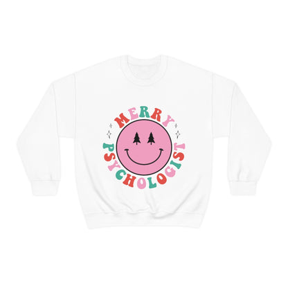 Merry Psychologist Smile Crewneck Sweatshirt
