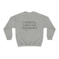 Speech Path Butterflies Crewneck Sweatshirt | Front and Back Print