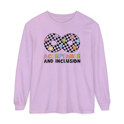 Acceptance and Inclusion Long Sleeve Comfort Colors T-Shirt