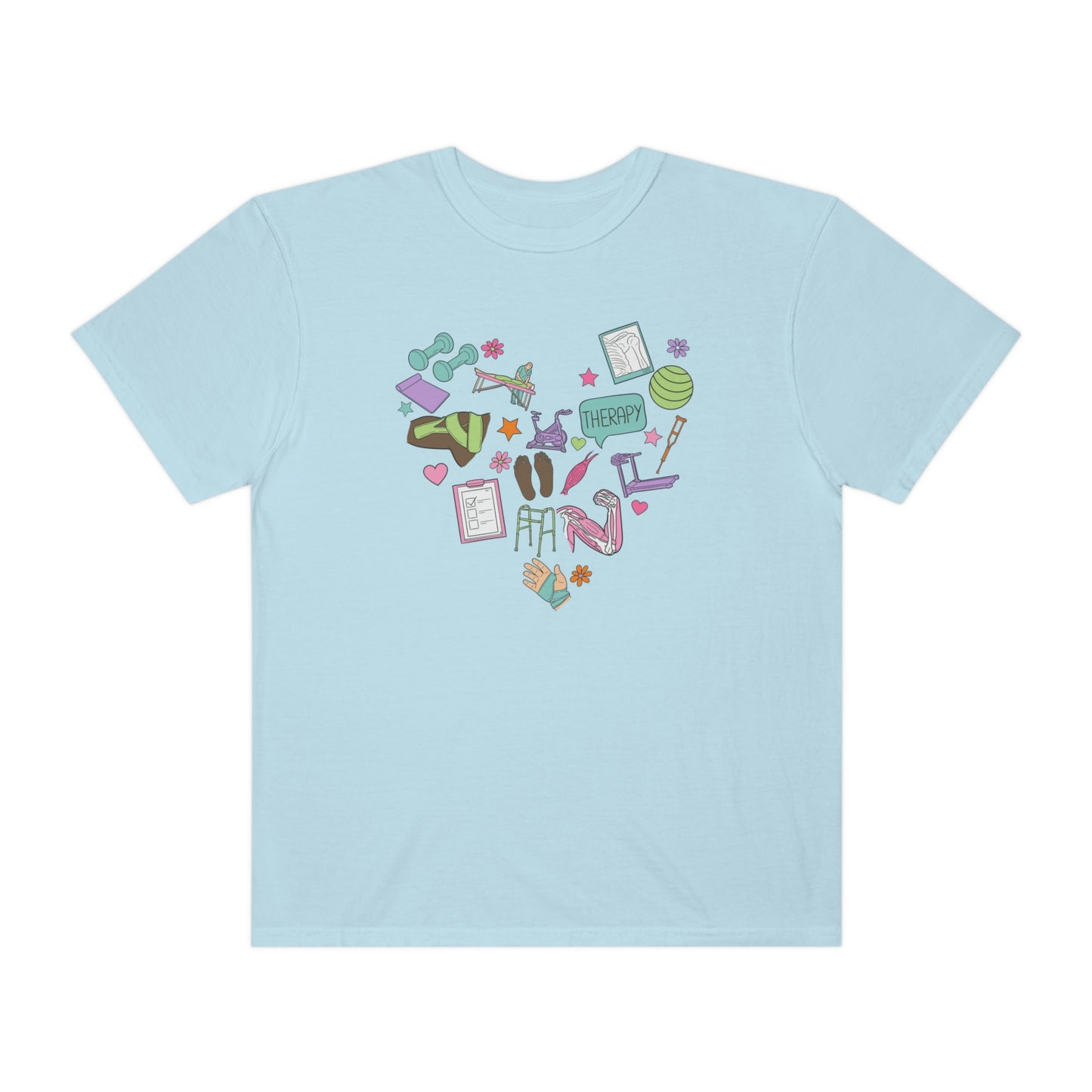 Physical Therapy Essentials Comfort Colors T-Shirt