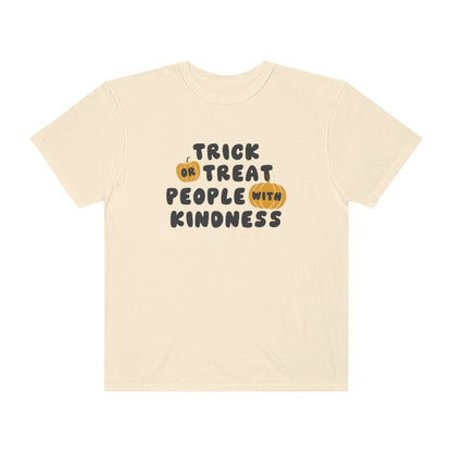 Trick or Treat Kindness Comfort Colors T-Shirt