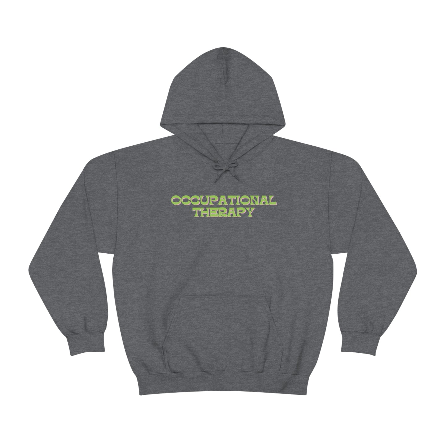 Occupational Therapy Bright Floral Hoodie | Front and Back Print