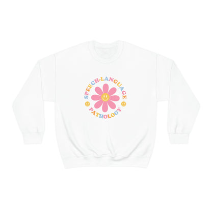 Speech Daisy Multicolored Crewneck Sweatshirt