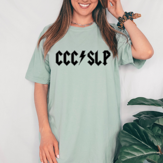 CCC SLP Band Inspired Comfort Colors T-shirt