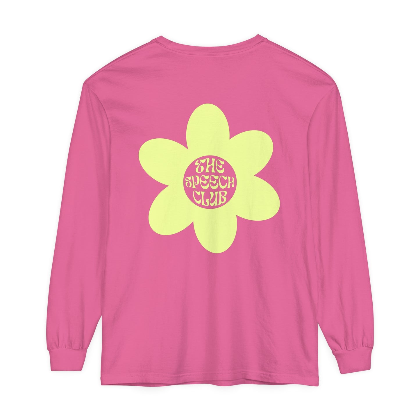 The Speech Club Long Sleeve Comfort Colors T-Shirt