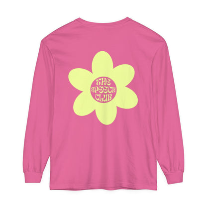 The Speech Club Long Sleeve Comfort Colors T-Shirt