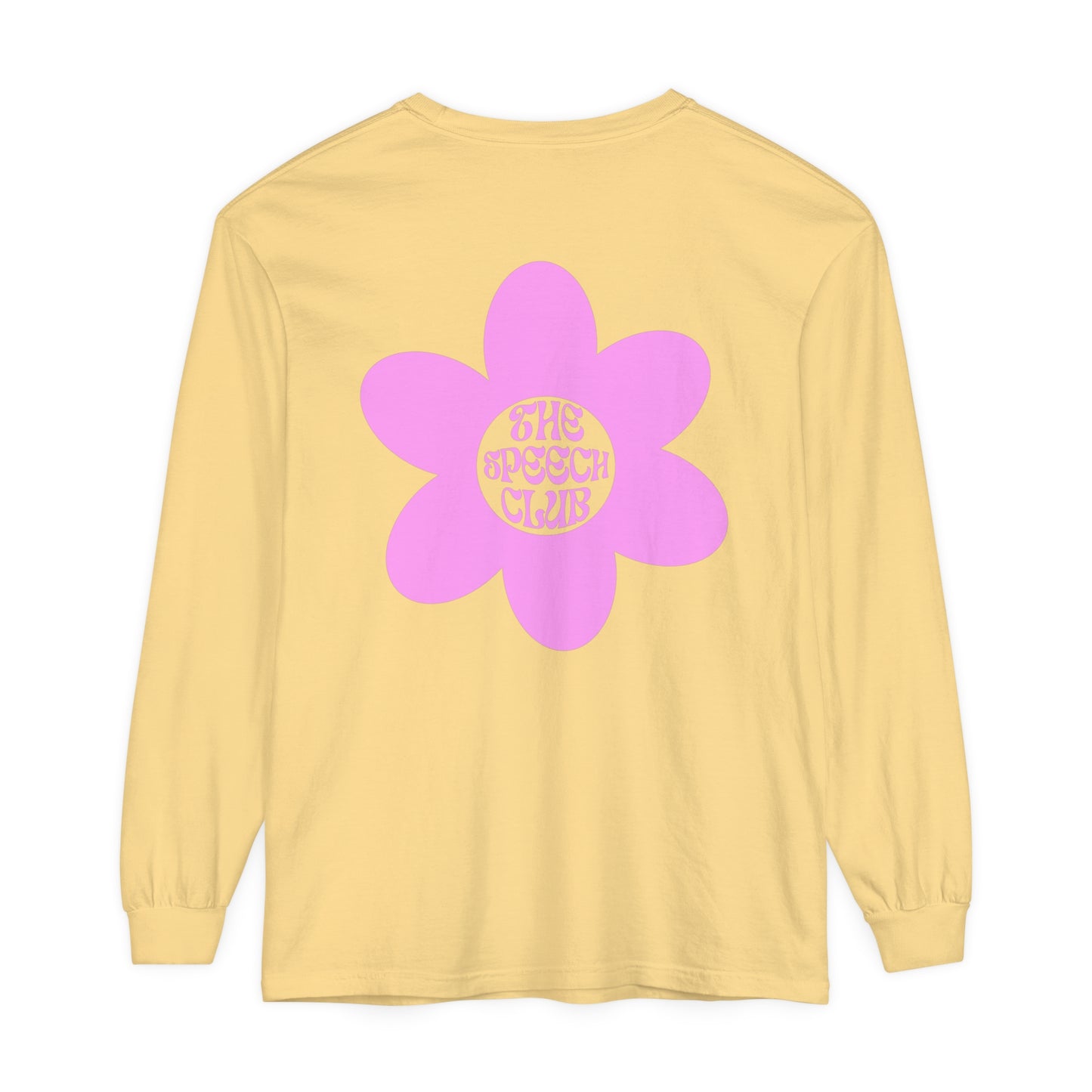The Speech Club Long Sleeve Comfort Colors T-Shirt