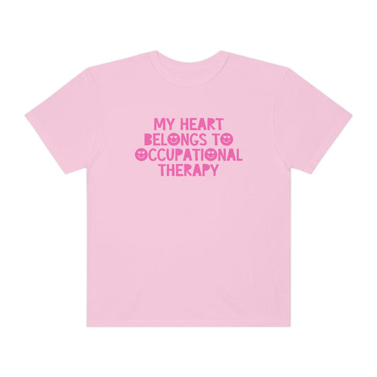 My Heart Belongs to OT Tonal Comfort Colors T-Shirt