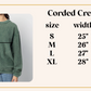 Occupational Therapy Smile Green Corded Crew