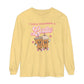 I Love Teaching a Latte Long Sleeve Comfort Colors T-Shirt
